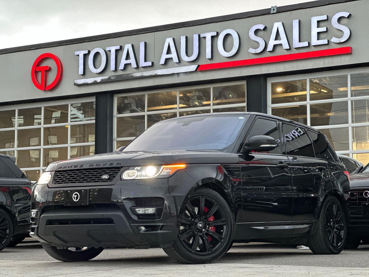 Used 2016 Land Rover Range Rover Sport SUPERCHARGED AUTOBIOGRAPHY | RED LEATHER | LOADED for sale in North York, ON