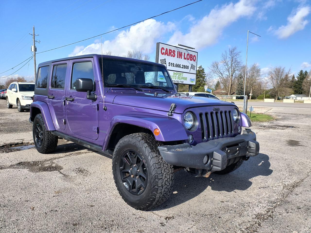 Used 2016 Jeep Wrangler 4WD Backcountry UNLIMITED for sale in Komoka, ON