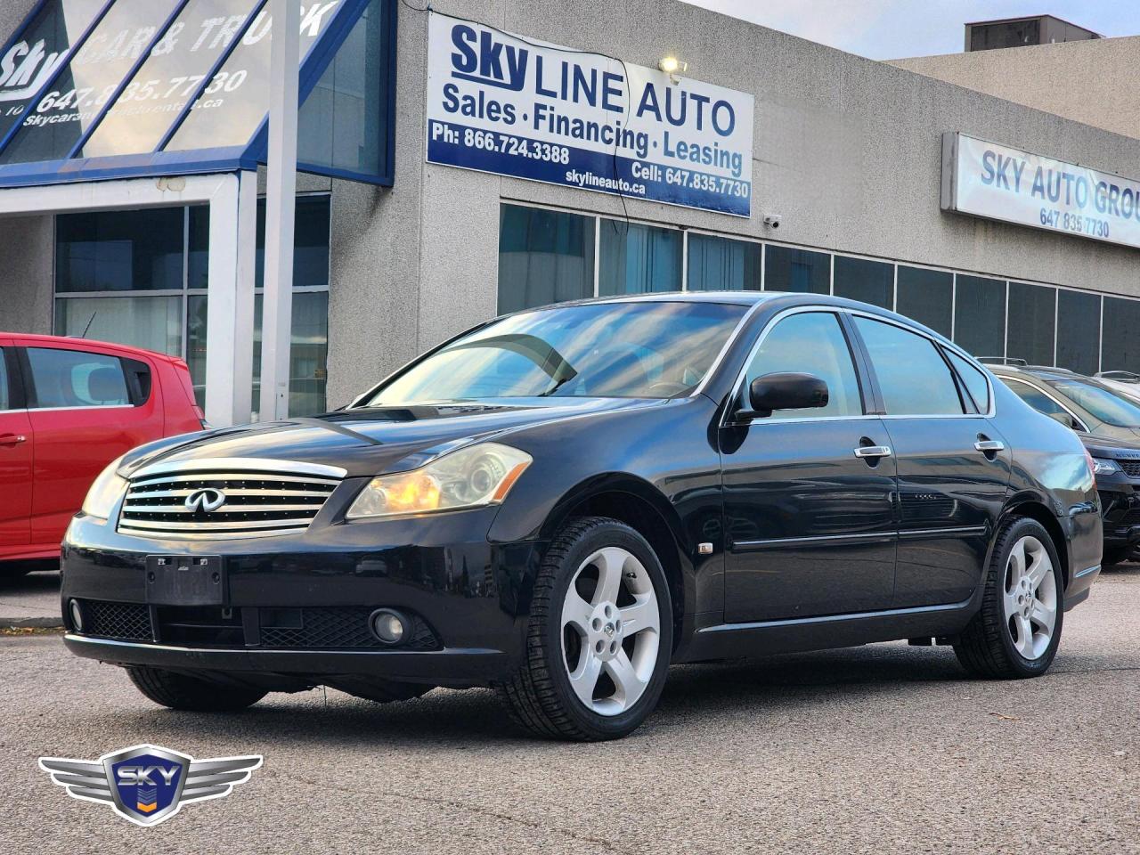 Used 2006 Infiniti M35 AWD | NAVIGATION | COOL/HEAT SEATS | REAR RECLINER SEATS | DVD | LEATHER for sale in Concord, ON