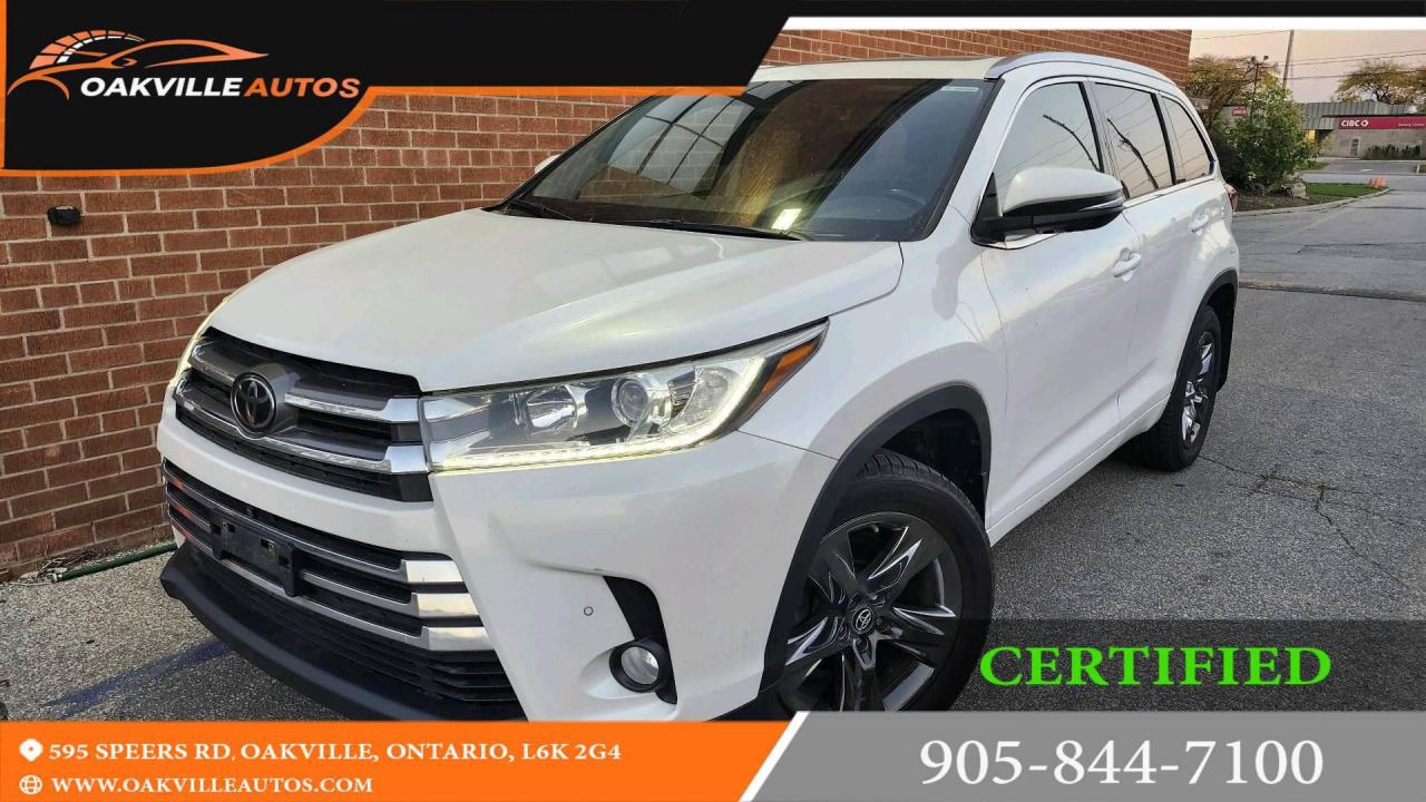 Used 2018 Toyota Highlander AWD limited for sale in Oakville, ON