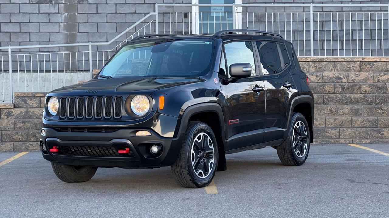 Used 2016 Jeep Renegade TRAILHAWK | CARPLAY | LEATHER | $0 DOWN for sale in Calgary, AB