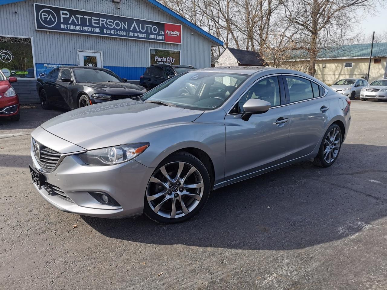 <p>LEATHER HEATED SEATS - FINANCING AVAILABLE</p><p>Attention all car enthusiasts! Are you in the market for a sleek and stylish ride? Look no further than this 2015 Mazda MAZDA6 i Grand Touring. This pre-owned gem is waiting for its next owner at our dealership. With its luxurious leather seating, you'll feel like you're driving in first-class every time you hit the road. And don't let its size fool you, this vehicle packs a punch with its powerful 2.5L L4 DOHC 16V engine. Don't miss out on the opportunity to own this top-of-the-line Mazda. Visit us at Patterson Auto Sales today!</p>