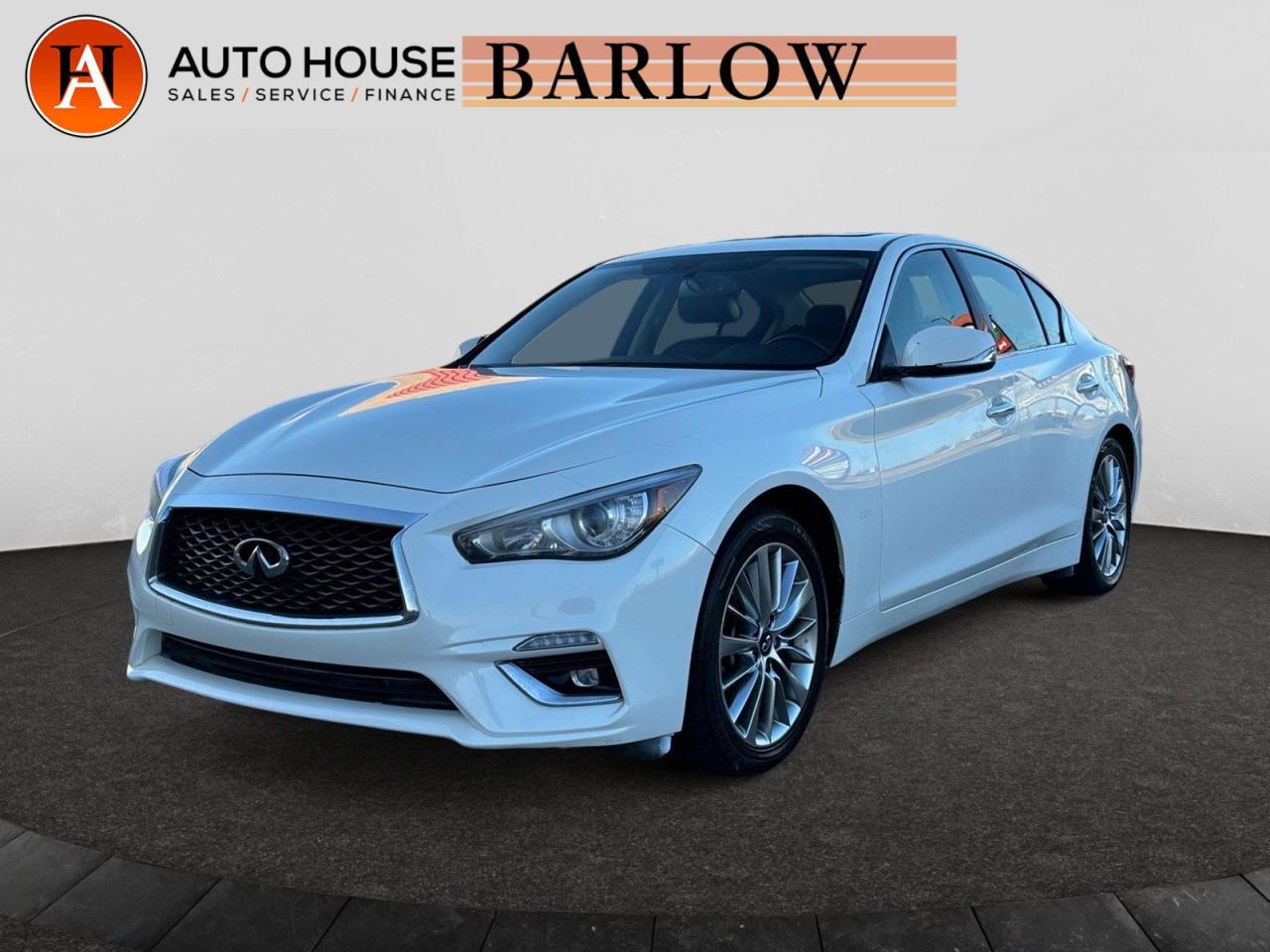 Used 2018 Infiniti Q50 2.0t LUXE AWD NAVIGATION BACKUP CAMERA SUNROOF for sale in Calgary, AB