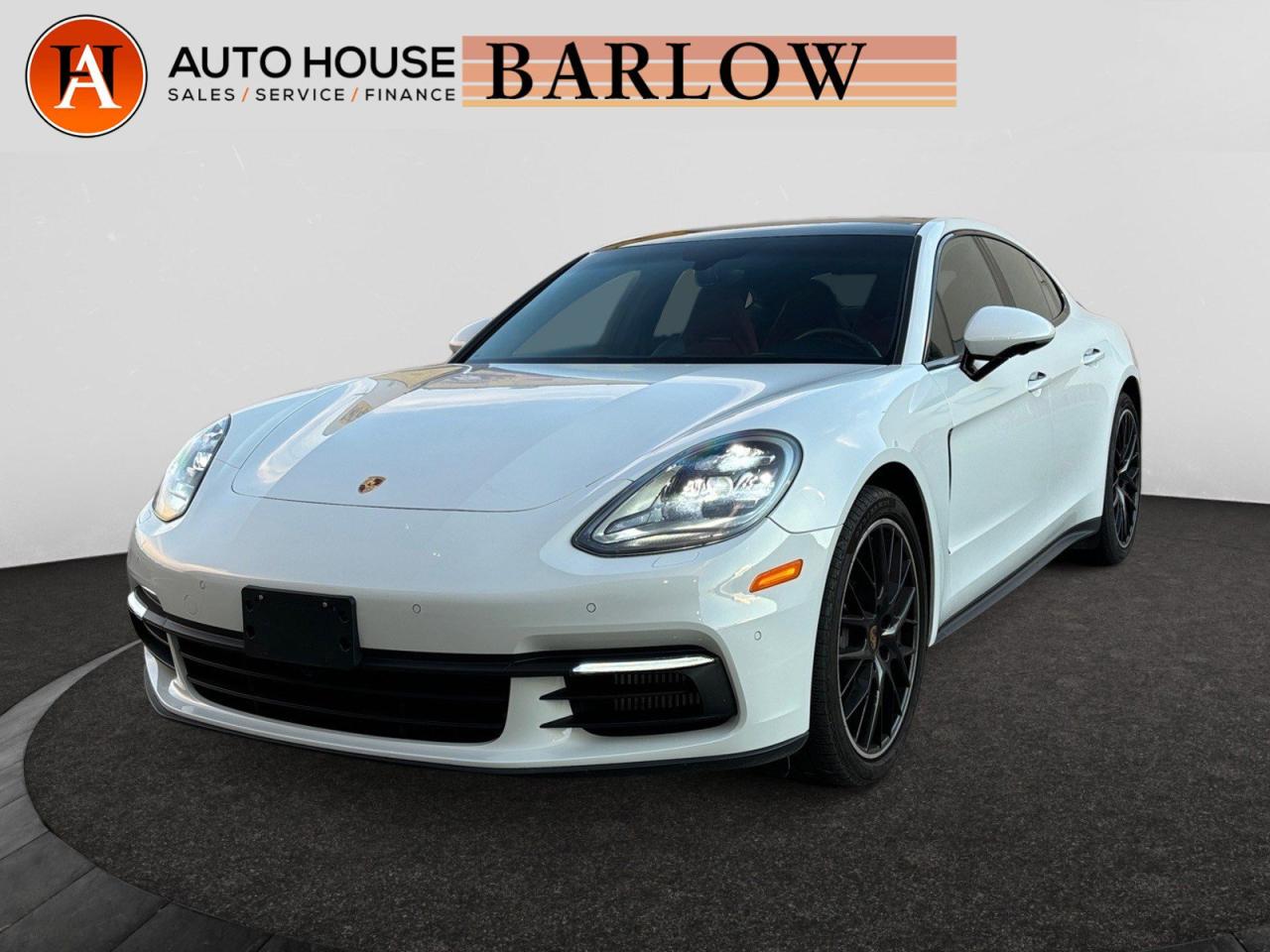 Used 2018 Porsche Panamera 4S RED INTERIOR NAVIGATION BACKUP CAMERA PANO SUNROOF for sale in Calgary, AB