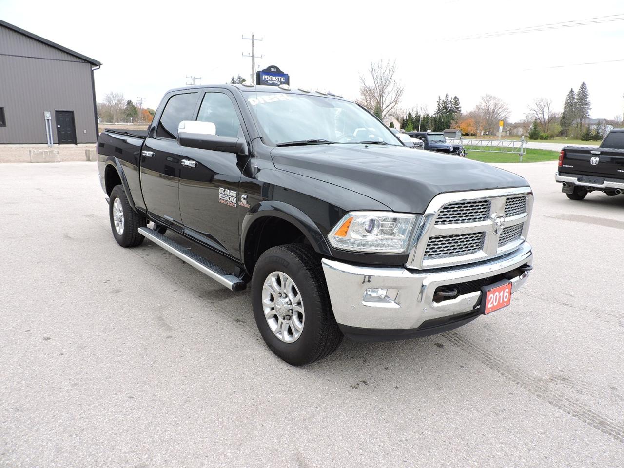 Used 2016 RAM 2500 Laramie Diesel 4X4 Leather Sunroof Only 98000 KMS for sale in Gorrie, ON