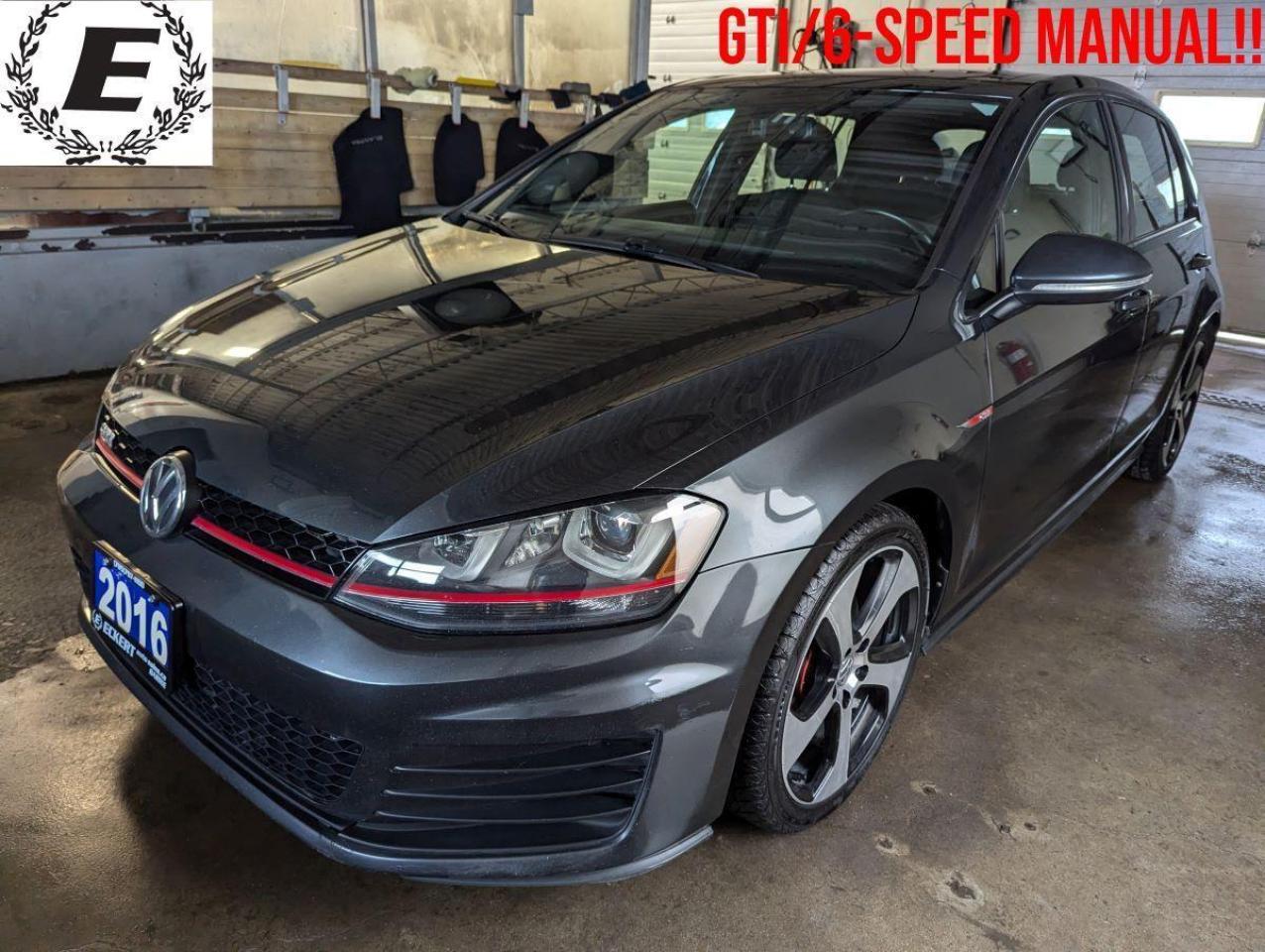 Used 2016 Volkswagen Golf Autobahn GTI/6-SPEED MANUAL!! for sale in Barrie, ON