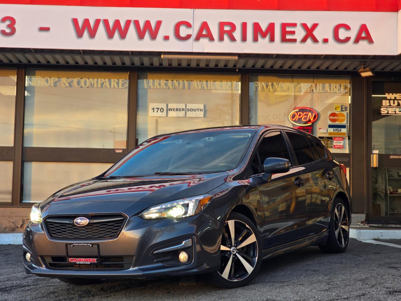 Used 2018 Subaru Impreza Sport-tech Eyesight | Navi | HK Sound | Leather | Sunroof | Apple Car Play | Android Auto for sale in Waterloo, ON