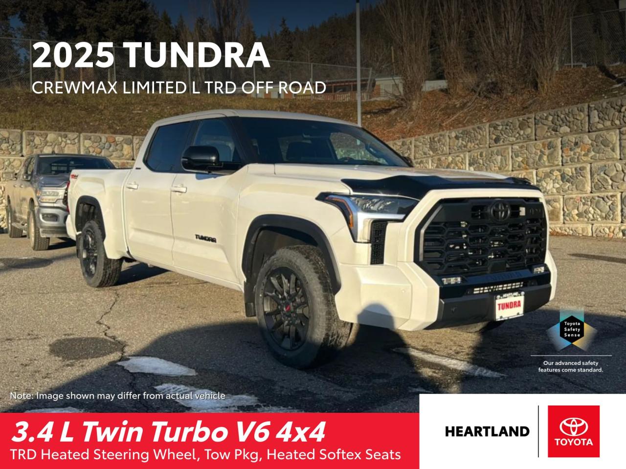 New 2025 Toyota Tundra Crewmax Limited L TRD Off Road for sale in Williams Lake, BC