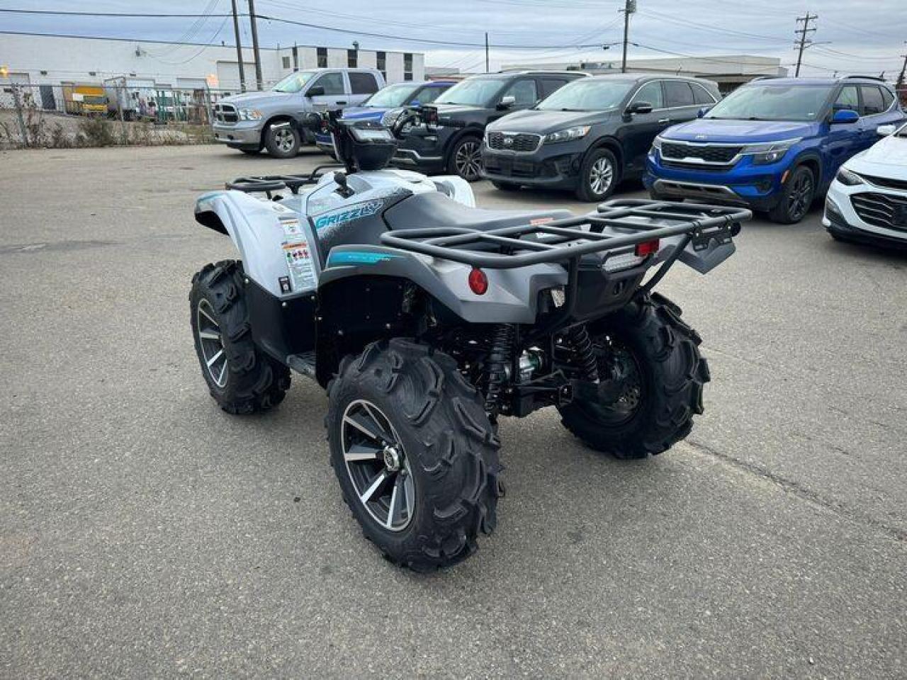 2024 Yamaha Grizzly 700 EPS SE $104 B/W - Photo #9