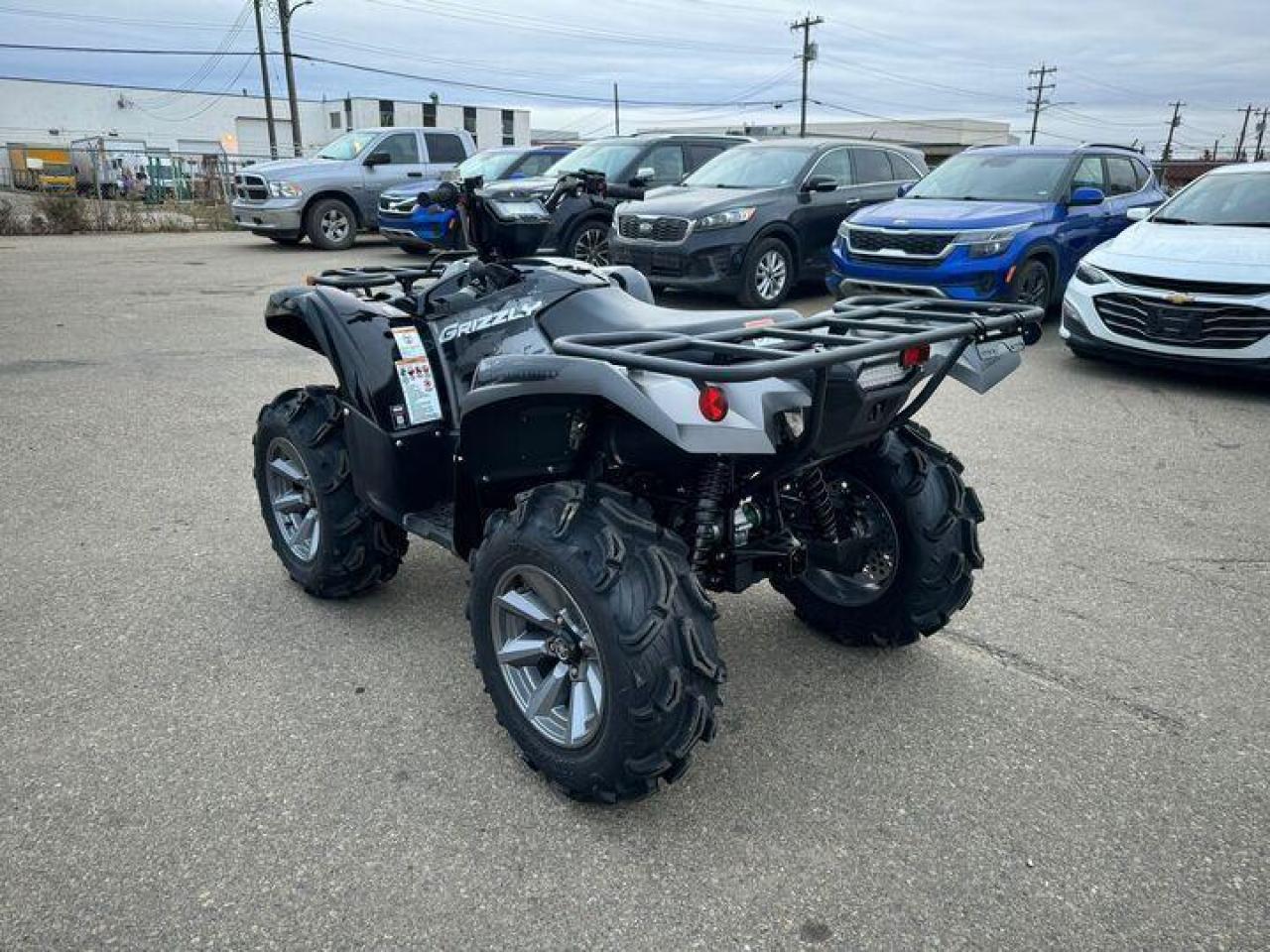 2025 Yamaha Grizzly 700 EPS SE $114 B/W - Photo #8