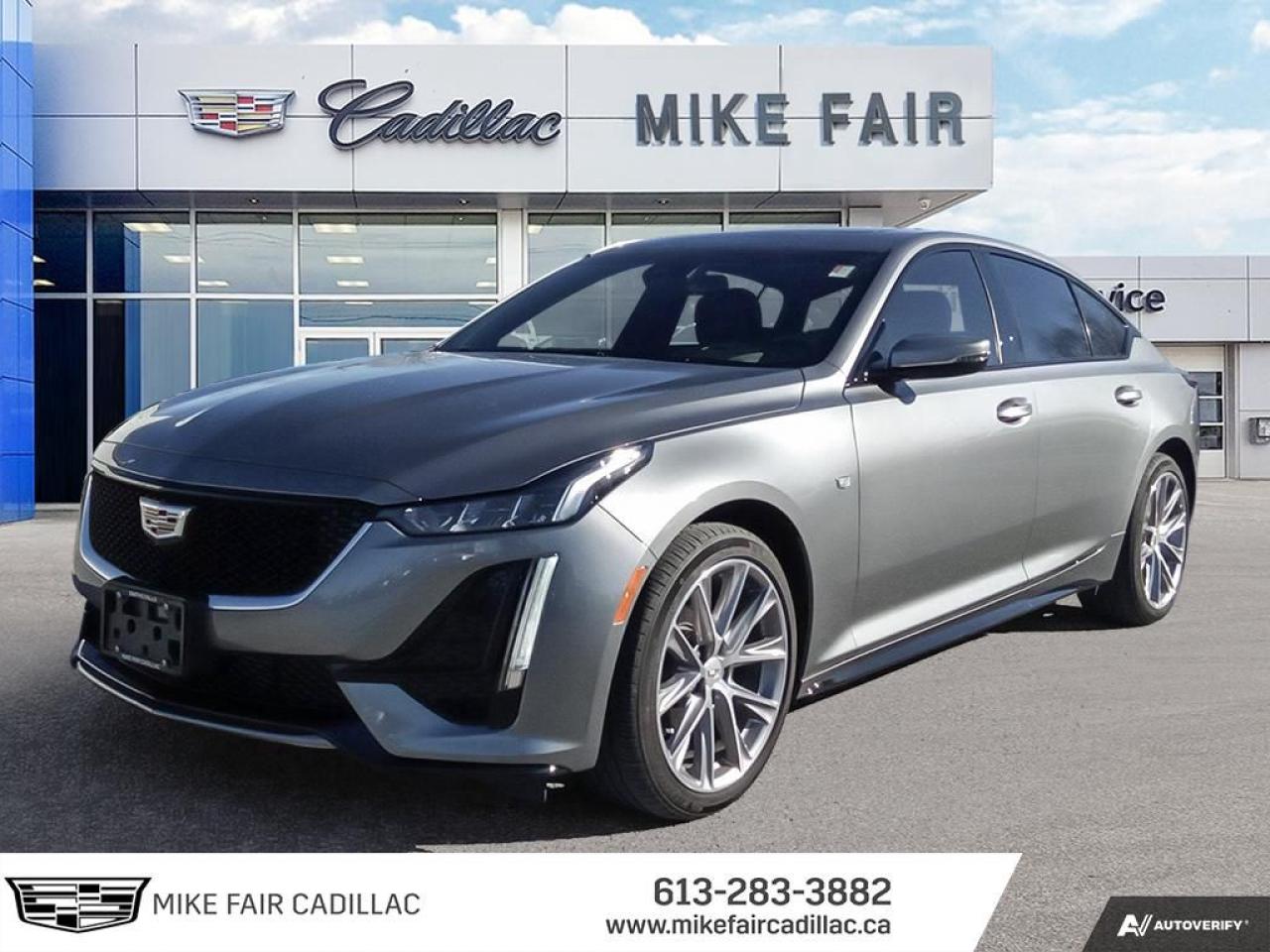 Used 2021 Cadillac CTS Sport AWD,heated front seats/steering wheel/outside mirrors,keyless access,bose 15-speaker system. for sale in Smiths Falls, ON