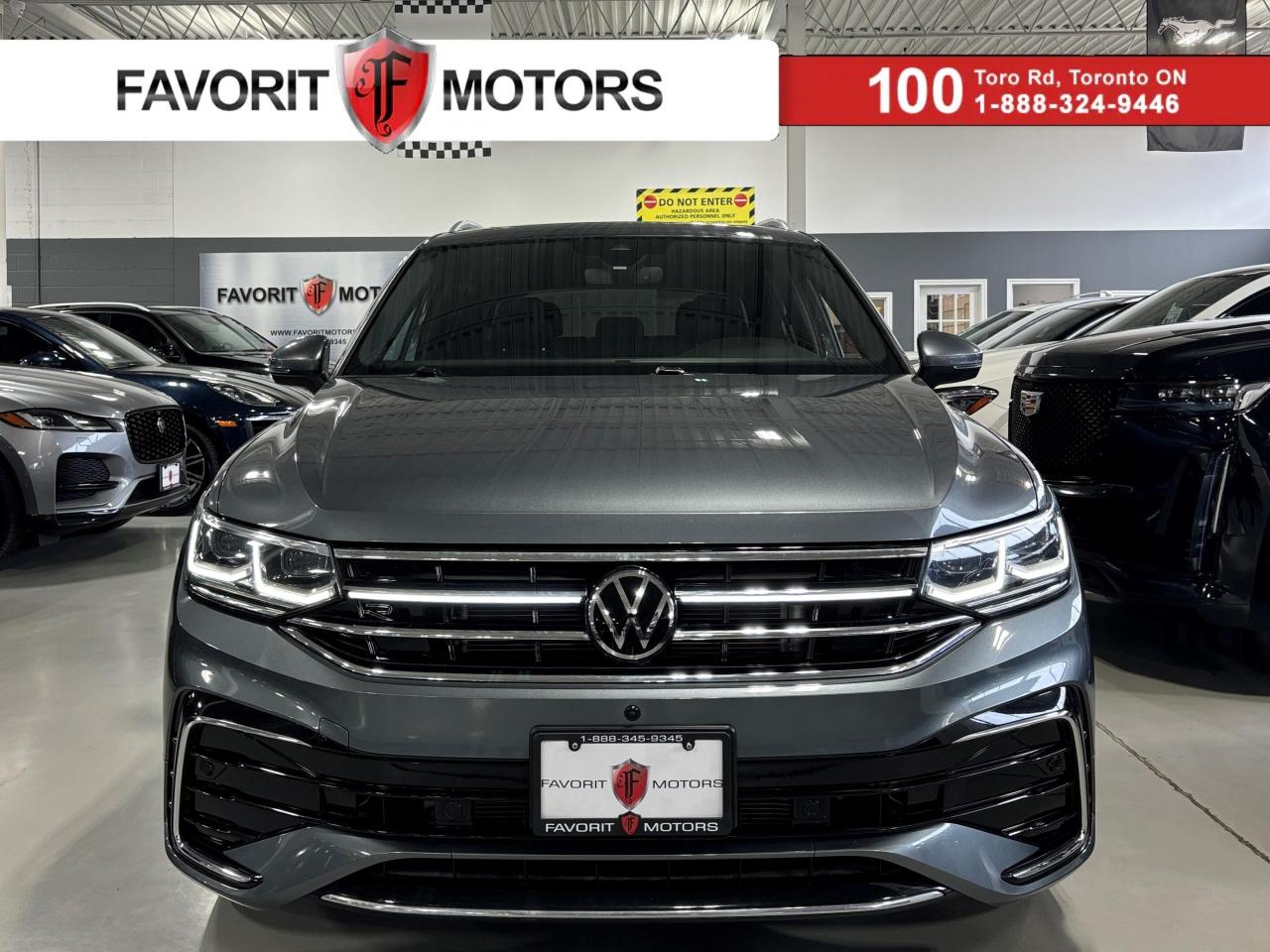 Used 2022 Volkswagen Tiguan R-LINE|4MOTION|NAV|FENDERAUDIO|PANOROOF|LEATHER|++ for sale in North York, ON