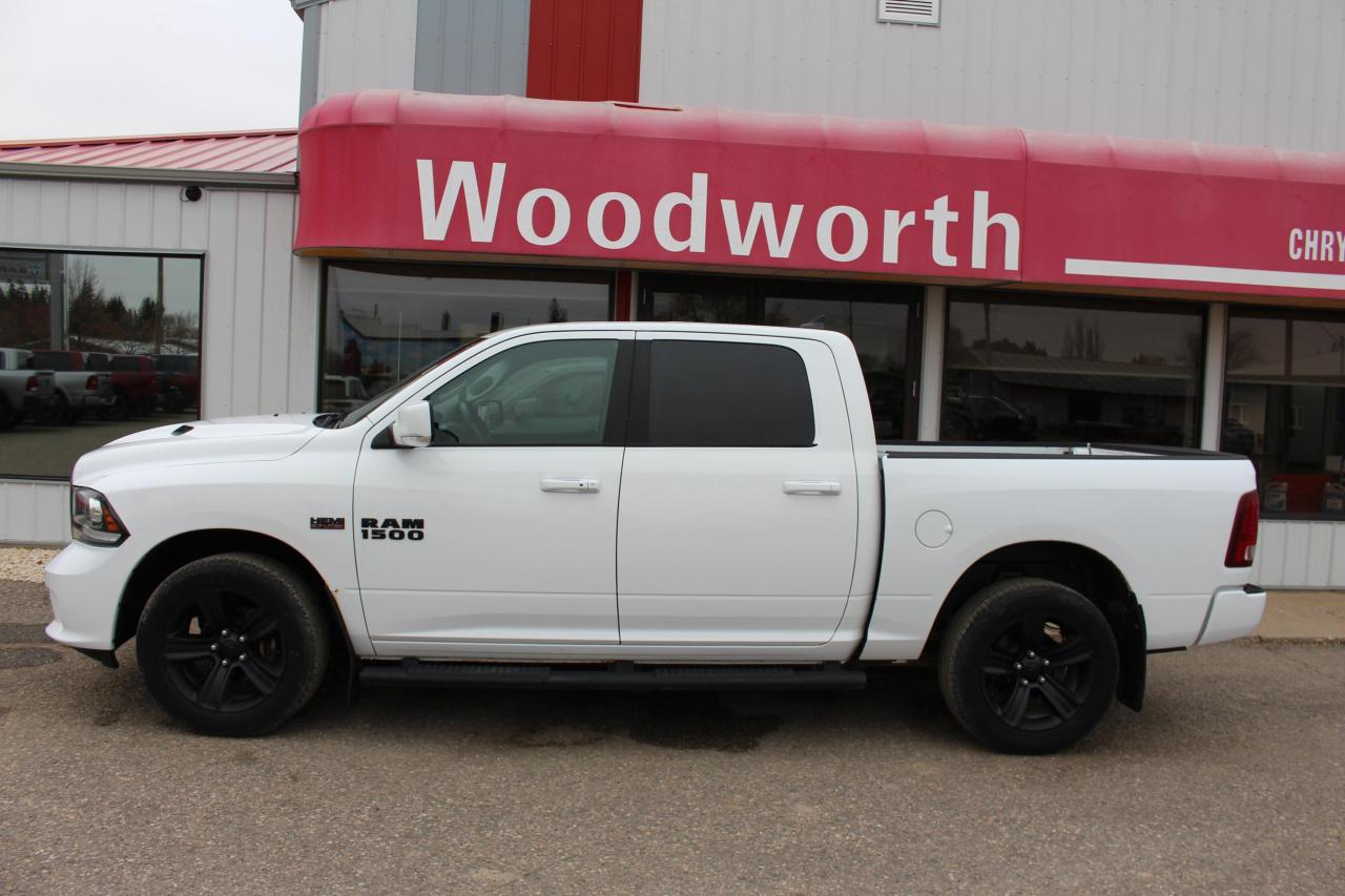 Used 2018 RAM CREW CAB 1500 4X4 140.5 WB SPORT for sale in Kenton, MB