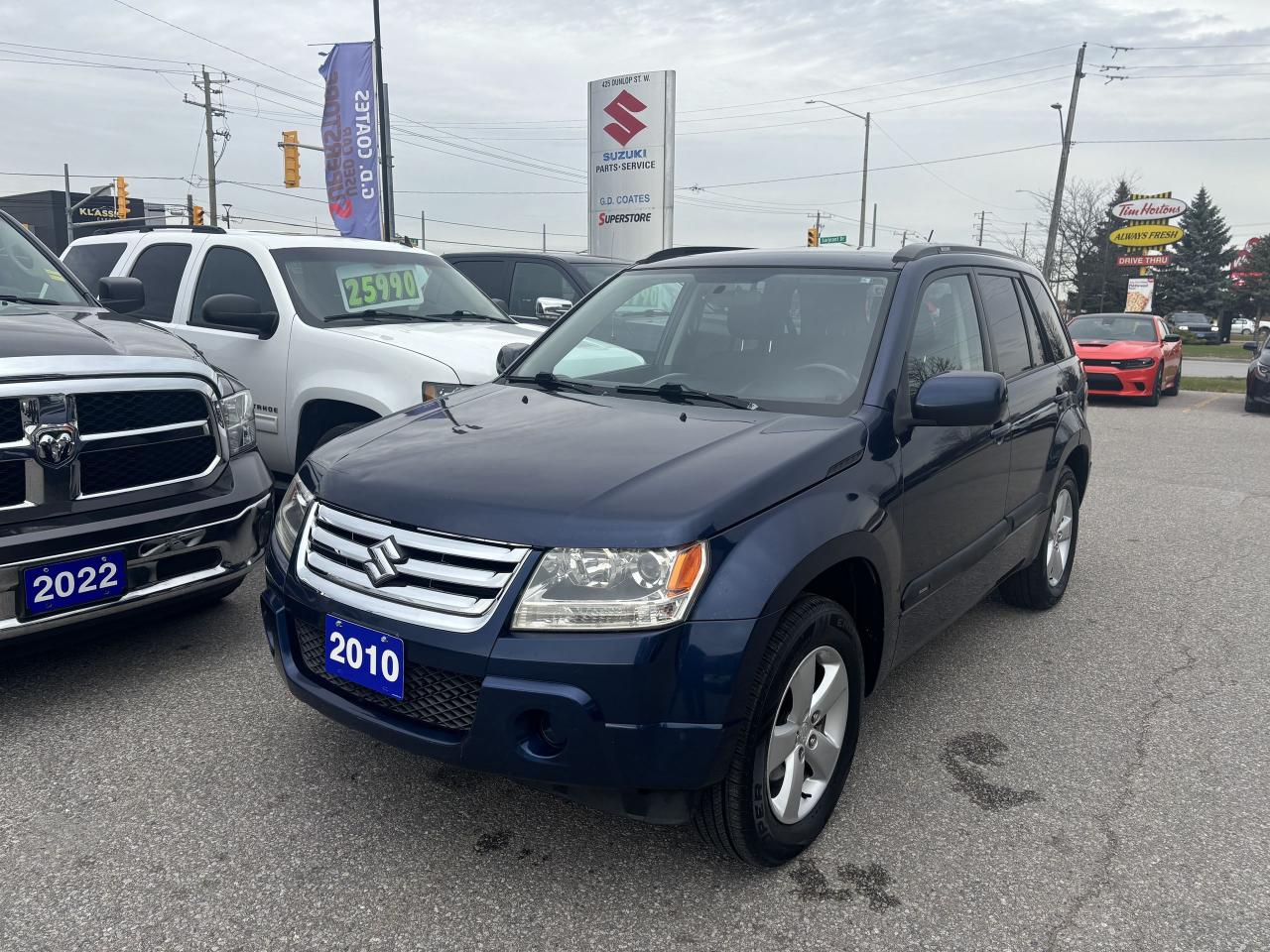 Used 2010 Suzuki Grand Vitara JX 4x4 ~Power Locks ~Power Windows ~A/C ~Alloys for sale in Barrie, ON