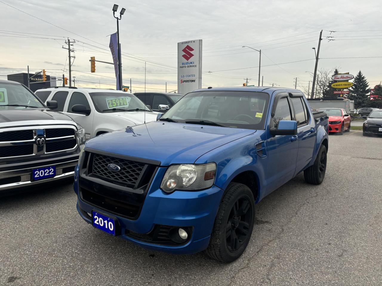 Used 2010 Ford Explorer Sport Trac Adrenalin AWD ~V8 ~Leather ~Tonneau Cover ~Sunroof for sale in Barrie, ON