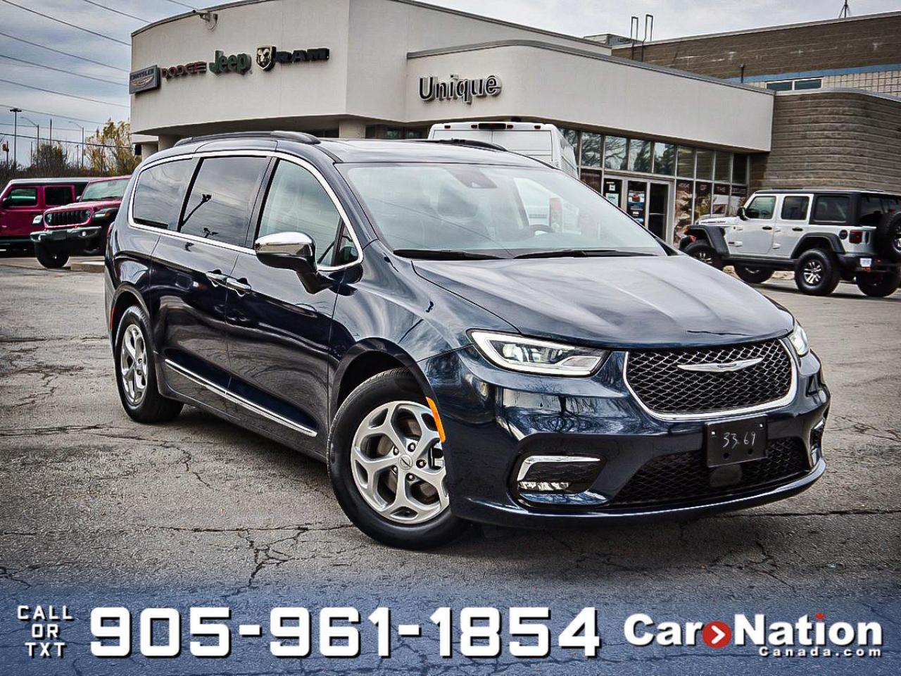 Used 2023 Chrysler Pacifica Limited| LEATHER| NAV| PANO ROOF| for sale in Burlington, ON