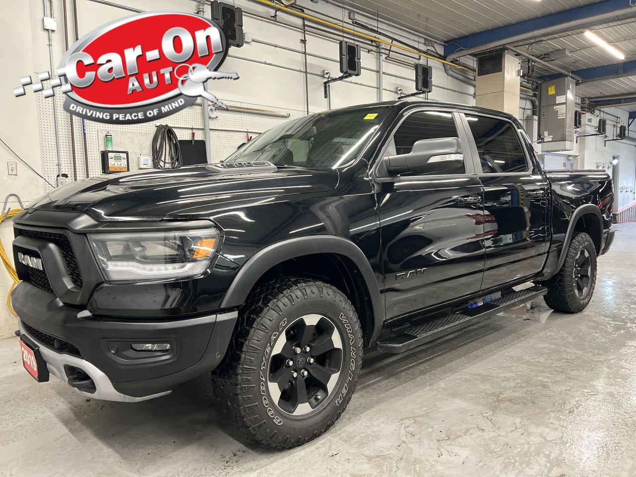 Used 2019 RAM 1500 REBEL| 5.7 HEMI | PANO ROOF | LEATHER | CREW | NAV for sale in Ottawa, ON