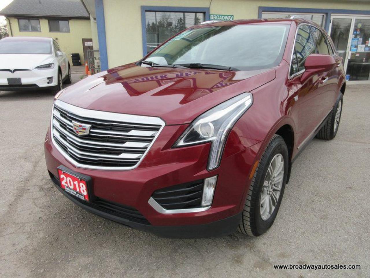 Used 2018 Cadillac XT5 ALL-WHEEL DRIVE LUXURY-MODEL 5 PASSENGER 3.6L - V6.. NAVIGATION.. PANORAMIC SUNROOF.. LEATHER.. HEATED SEATS & WHEEL.. BACK-UP CAMERA.. for sale in Bradford, ON