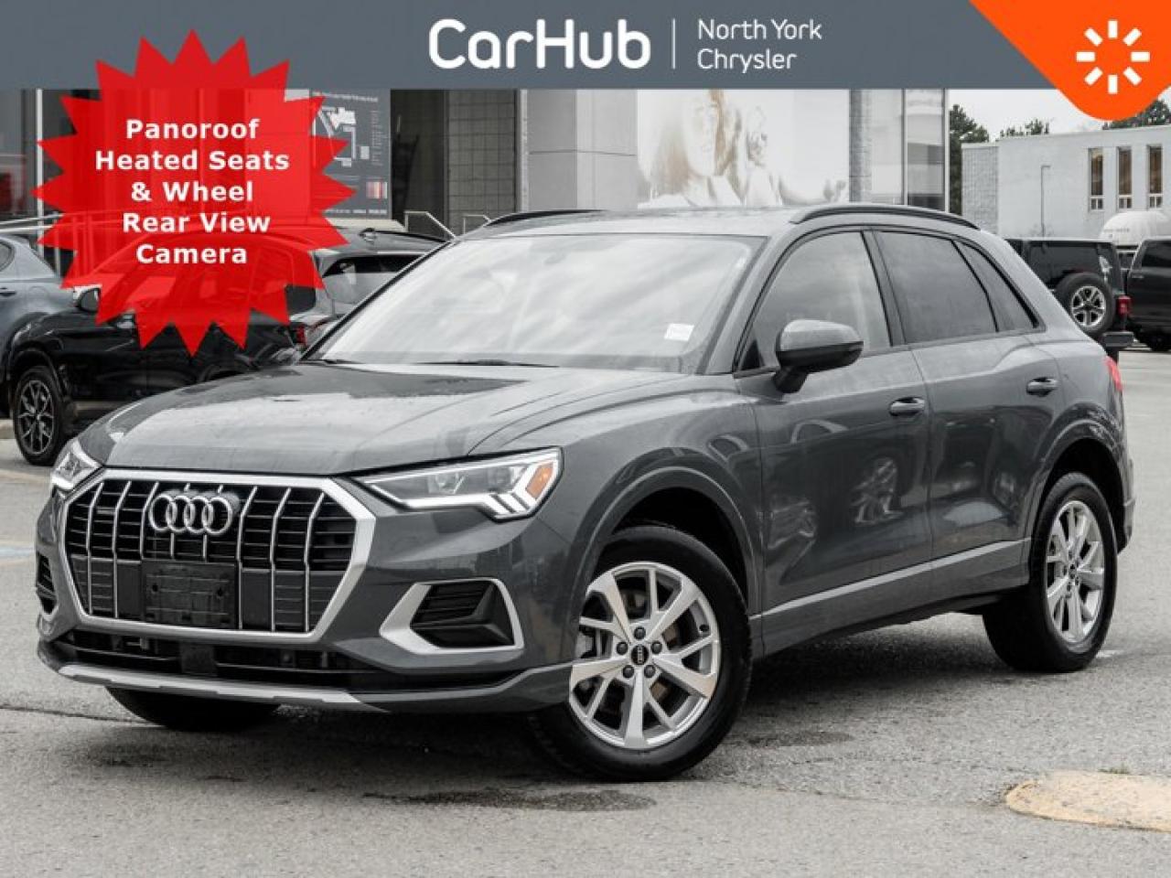 Used 2022 Audi Q3 Komfort Panoroof Heated Seats & Wheel Rear View Camera for sale in Thornhill, ON