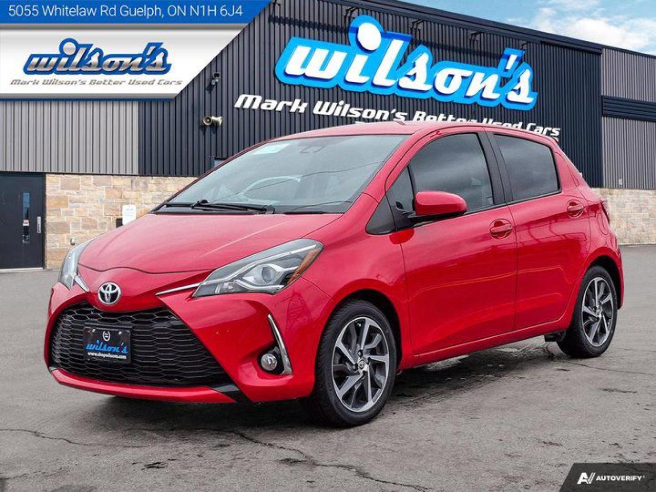 Used 2018 Toyota Yaris Hatchback SE Hatchback | Auto | Heated Seats | Alloy Wheels | Rear Camera | Bluetooth | New Tires | for sale in Guelph, ON