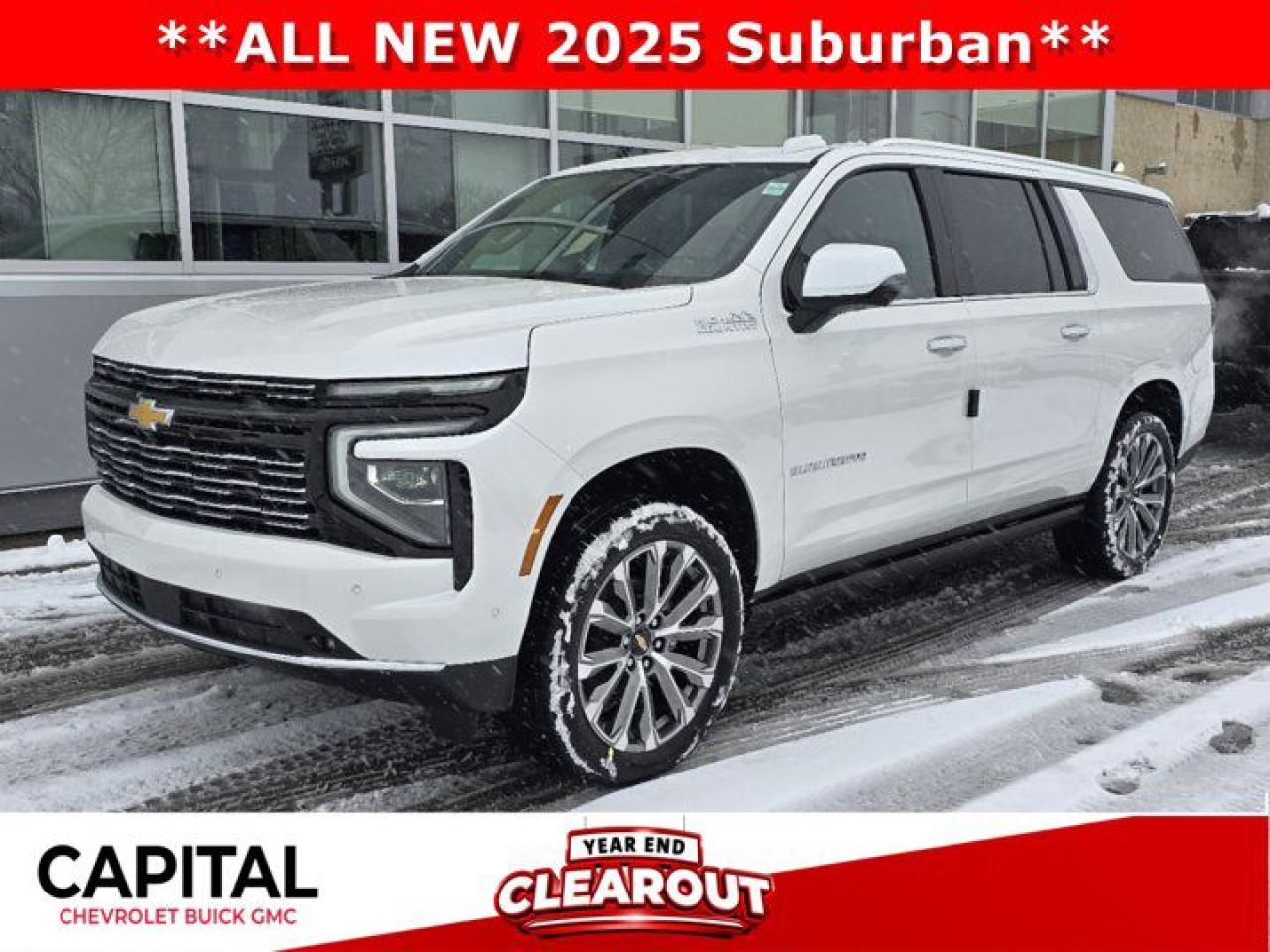 New 2025 Chevrolet Suburban High Country for sale in Calgary, AB