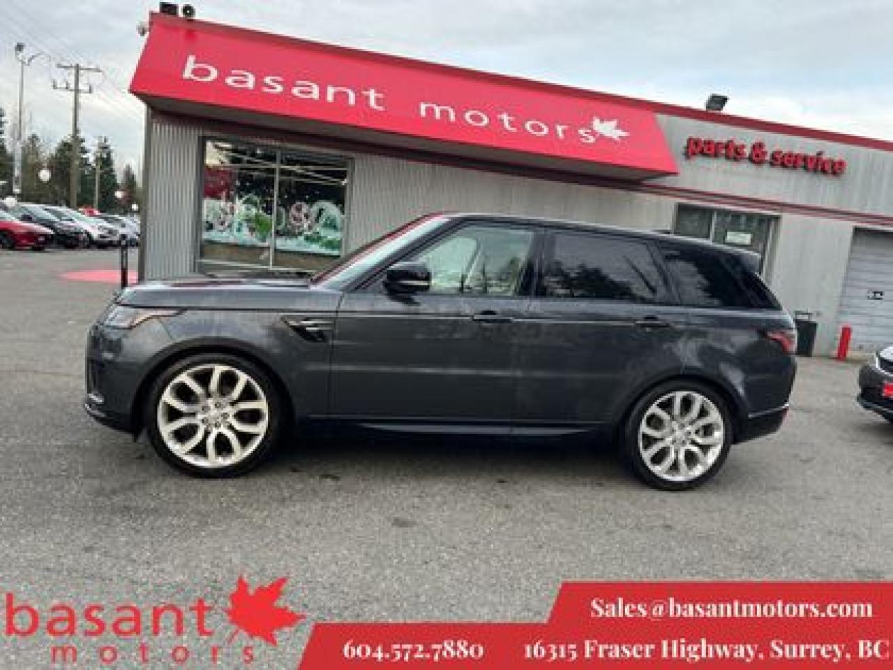 Used 2020 Land Rover Range Rover Sport Diesel!! HSE, Nav, PanoRoof, Heated Seats!! for sale in Surrey, BC