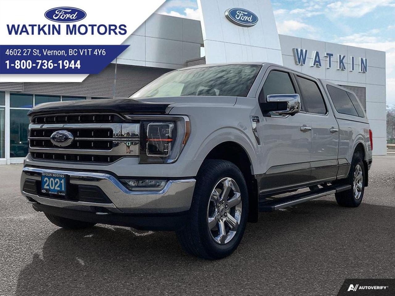 Used 2021 Ford F-150 Supercrew 4x4 LARIAT for sale in Vernon, BC