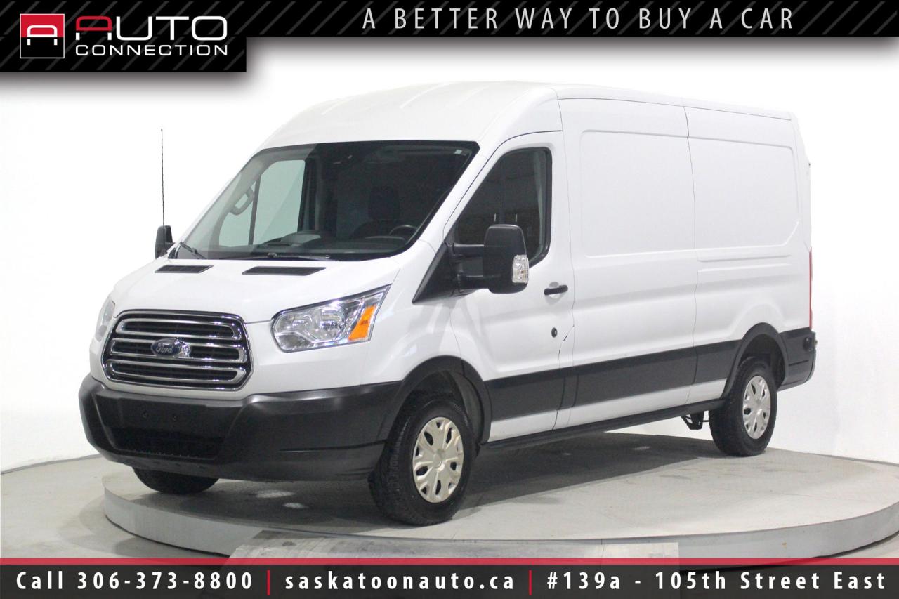 Used 2019 Ford Transit 250 Medium Roof LWB Cargo Van - PARKING SENSORS - LOCAL VEHICLE for sale in Saskatoon, SK