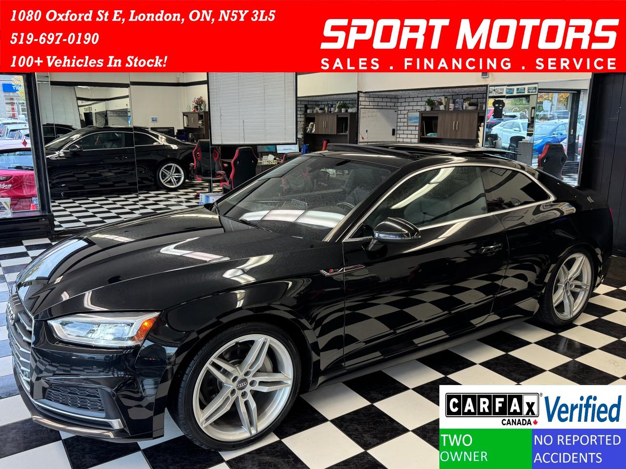 2018 Audi A5 A5 COUPE PREMIUM PLUS S Line+GPS+CAM+CLEAN CARFAX