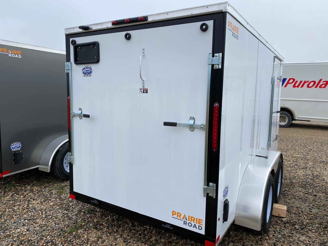 2025 Prairie Road Trailer 6 x 12 Prairie Road Ramp Door Photo3