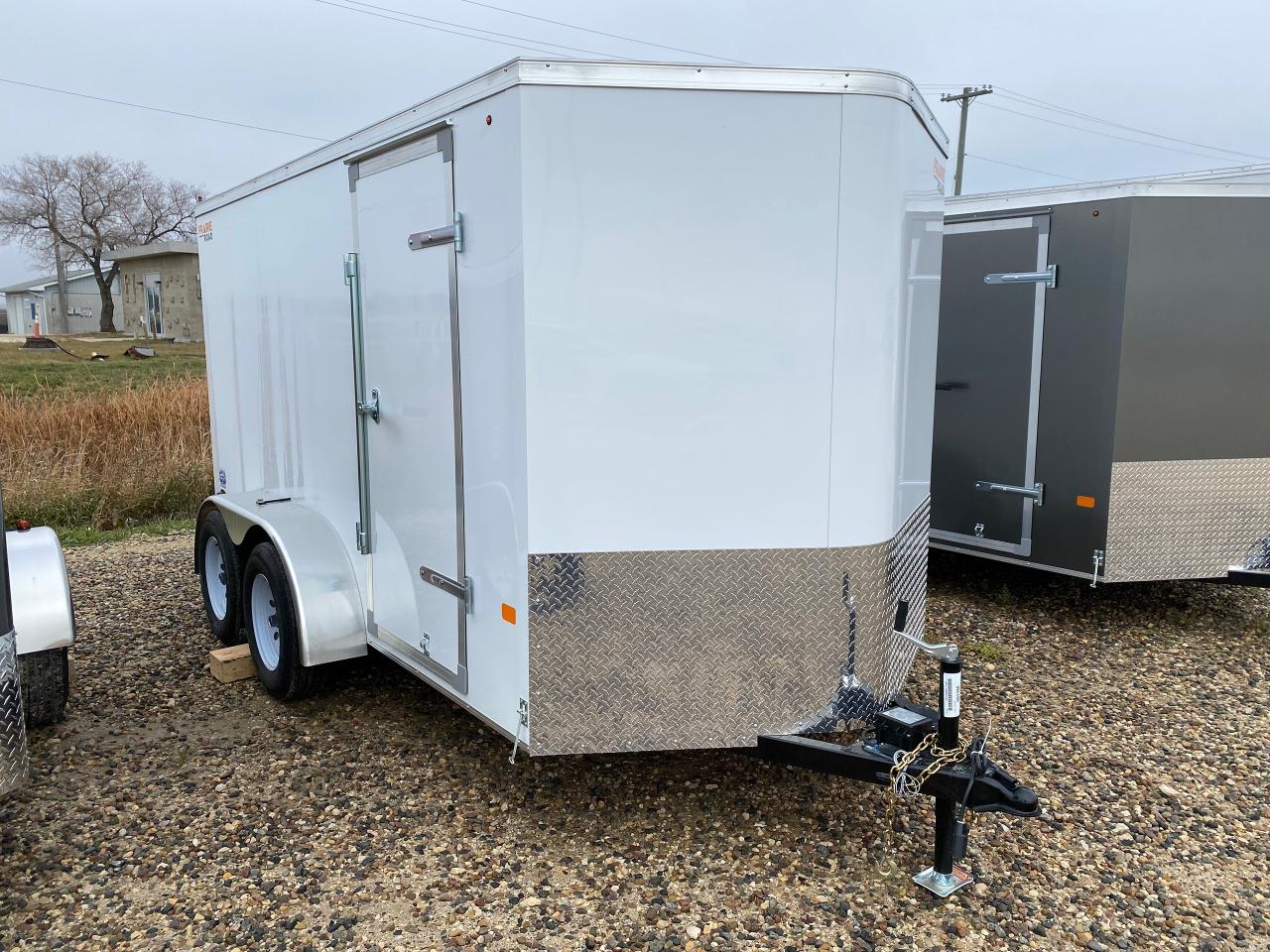 2025 Prairie Road Trailer 6 x 12 Prairie Road Ramp Door Photo1