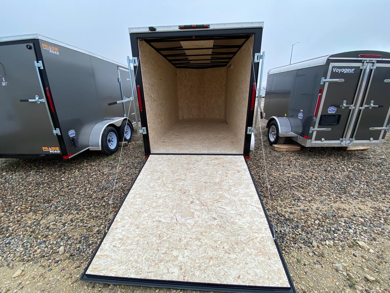 2025 Prairie Road Trailer 6 x 12 Prairie Road Ramp Door Photo4