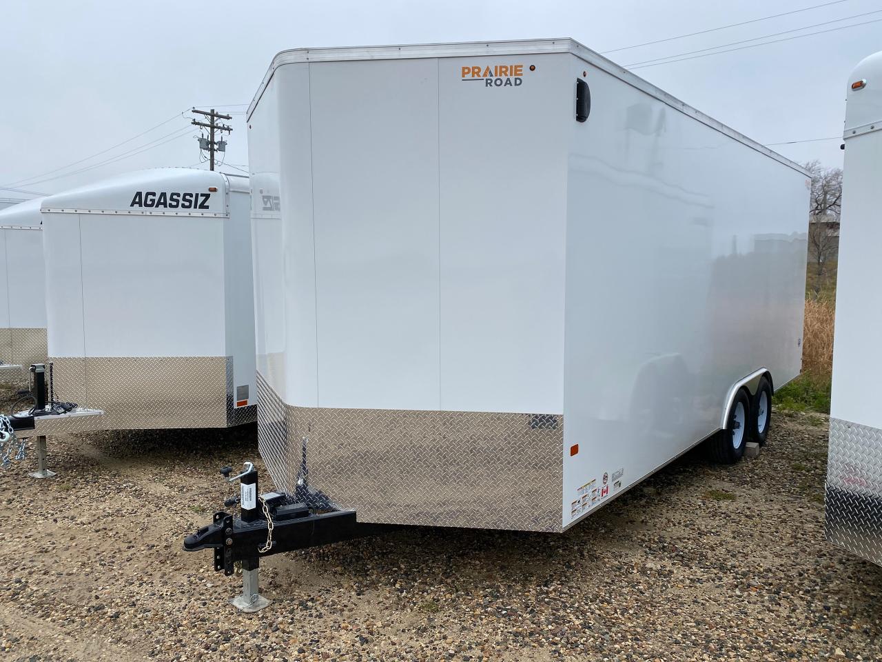 New 2025 Prairie Road Trailer 8.5 x 20' Prairie Road Ramp Door for sale in Elie, MB