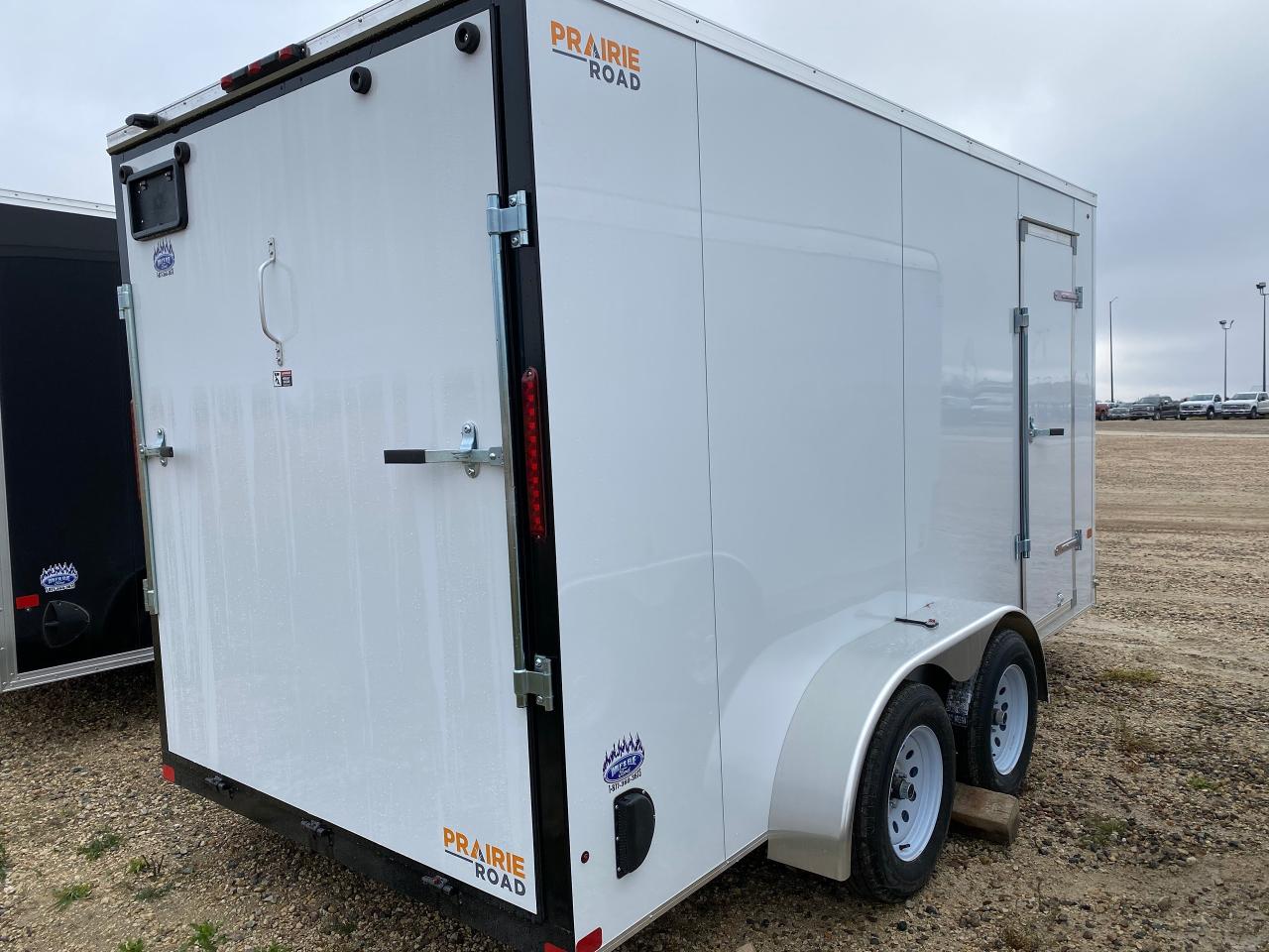 2025 Prairie Road Trailer 7 x 14' Prairie Road Ramp Door Photo