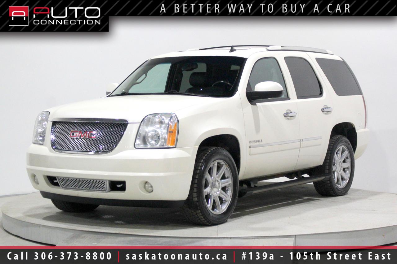 Used 2014 GMC Yukon Denali - AWD - COOLED SEATS - HEATED REAR SEATS AND STEERING WHEEL - REMOTE START - NAV - MOONROOF for sale in Saskatoon, SK