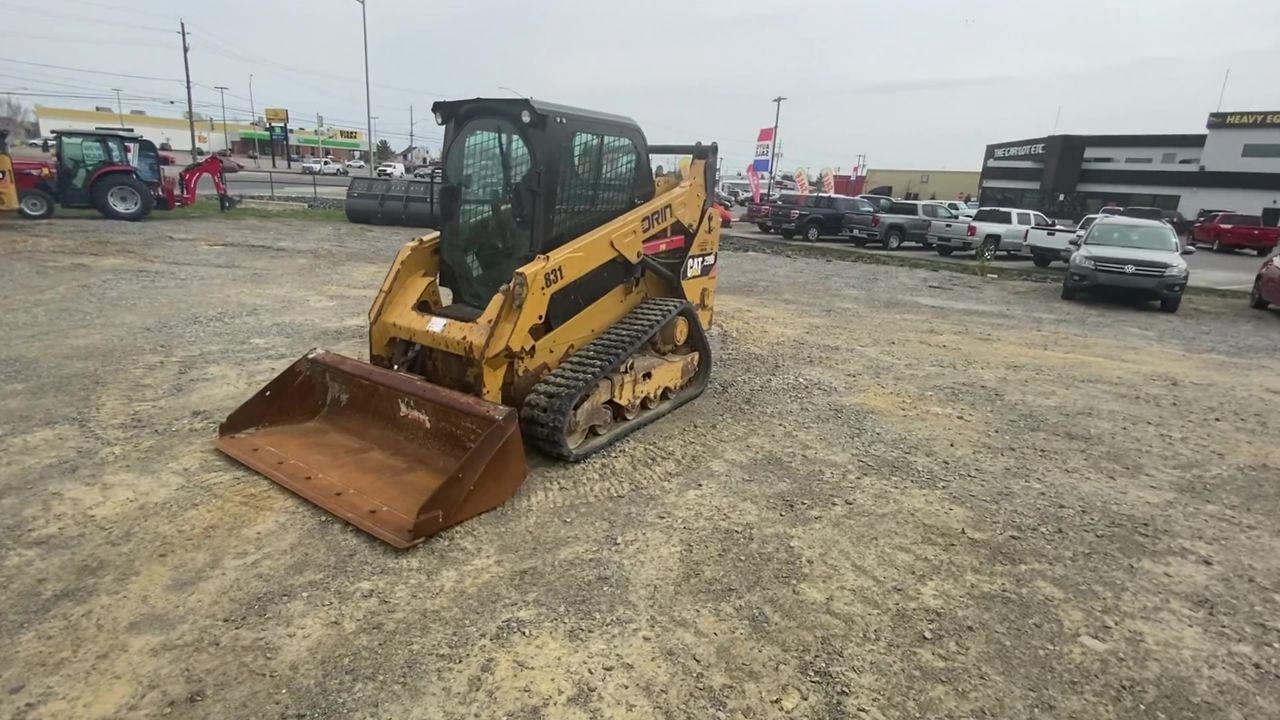 2015 CATERPILLAR 259DLRC COMPACT TRACK LOADER 6625 HRS - BKT - AUX HYD - A/C CAB - JOYSTICK STRG - REAR VIEW CAMERA Photo