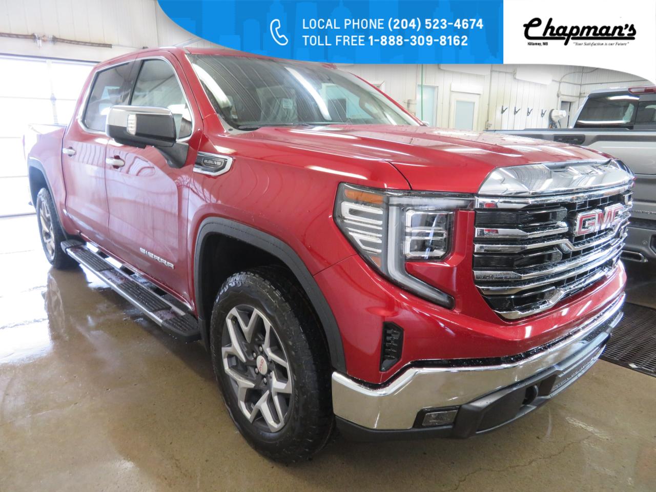 New 2025 GMC Sierra 1500 SLT HD Rear Vision Camera, Heated/Ventilated Front Seats, Adaptive Cruise Control for sale in Killarney, MB