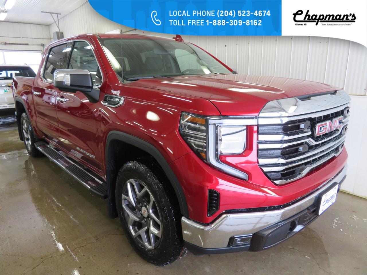 New 2025 GMC Sierra 1500 SLT HD Rear Vision Camera, Heated/Ventilated Front Seats, Adaptive Cruise Control for sale in Killarney, MB