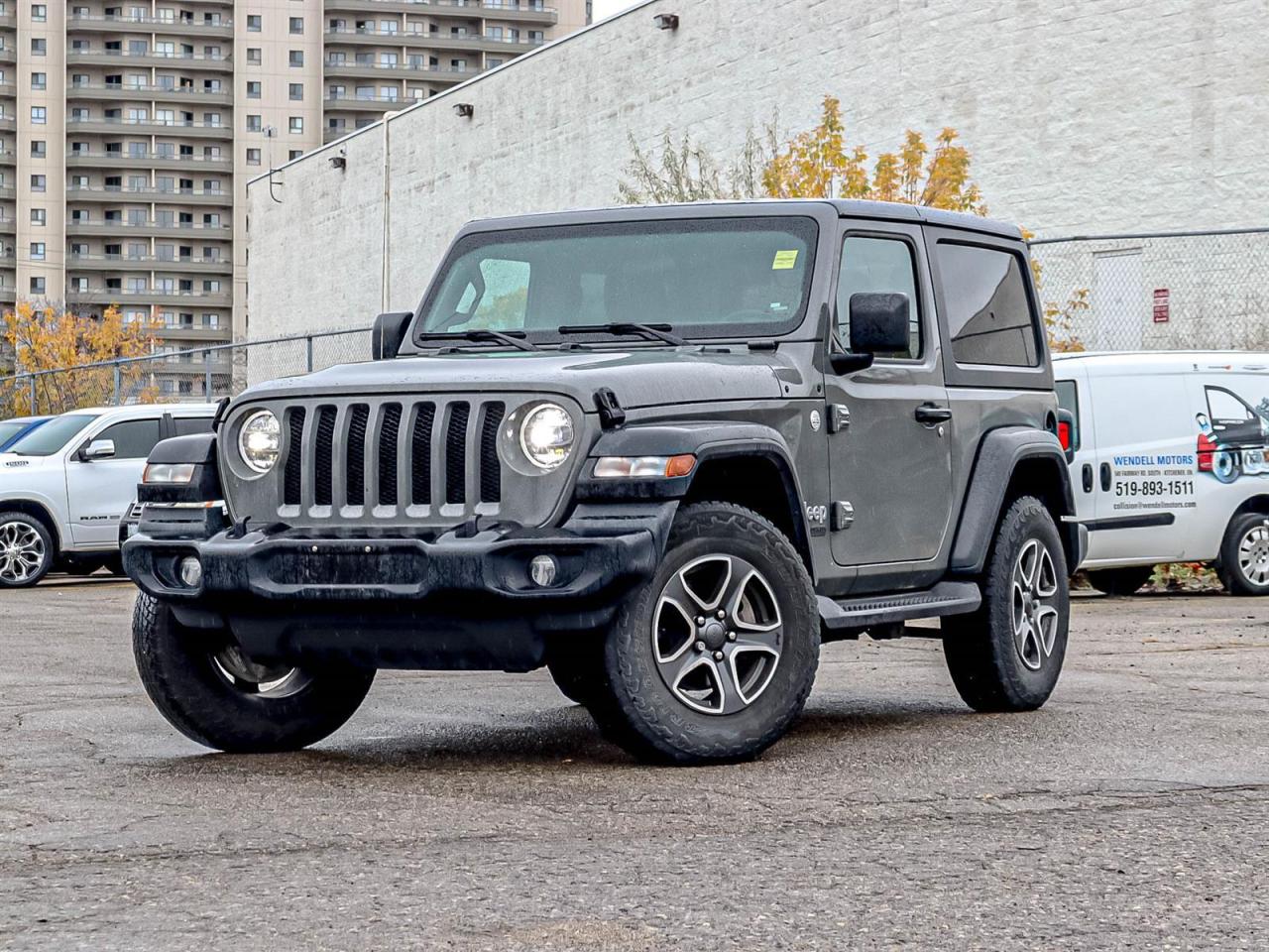 Used 2021 Jeep Wrangler Sport S 1owner off lease Auto power group for sale in Kitchener, ON