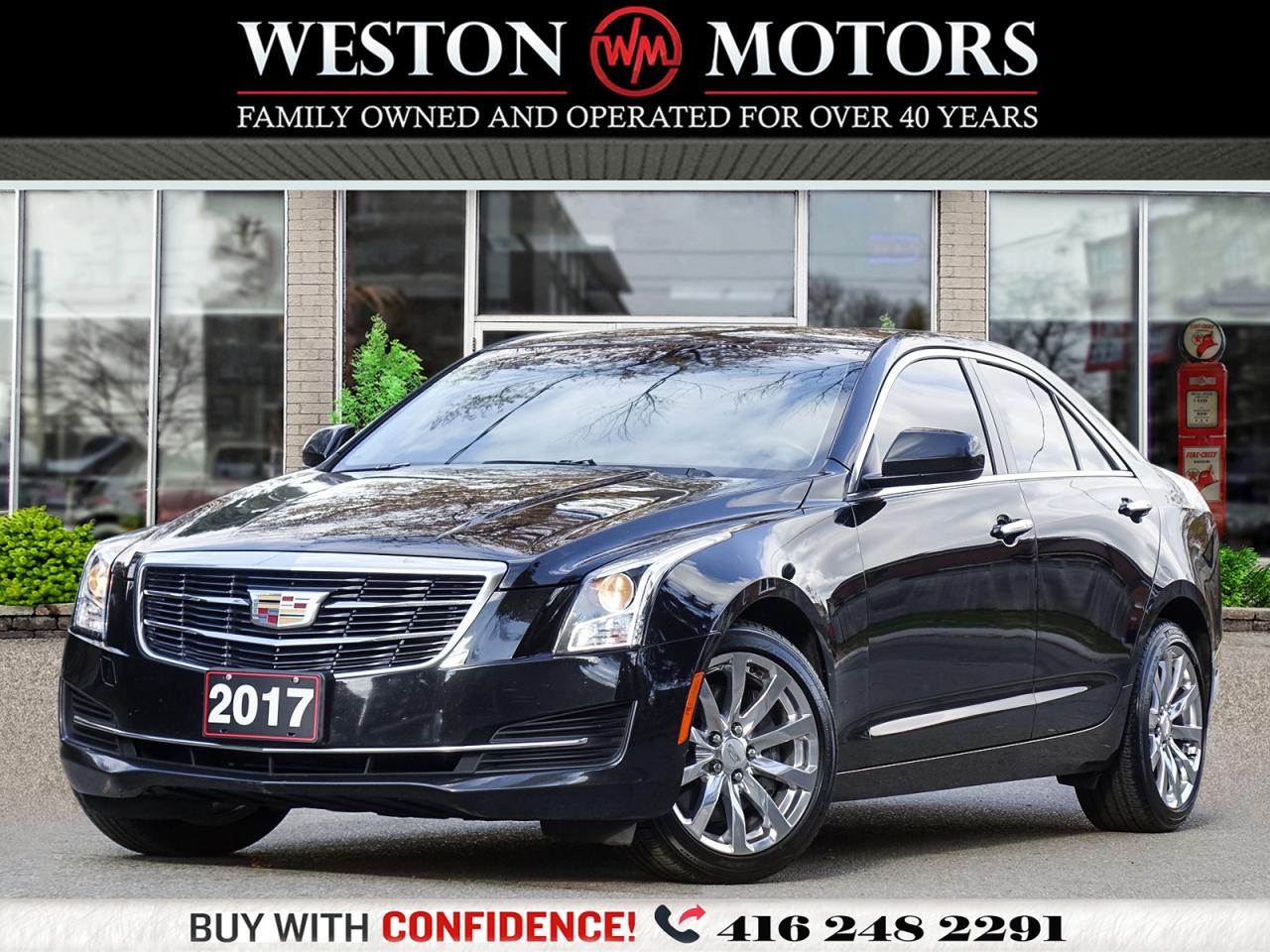 Used 2017 Cadillac ATS AWD*LEATHER*SUNROOF*HEATED SEATS* for sale in Toronto, ON