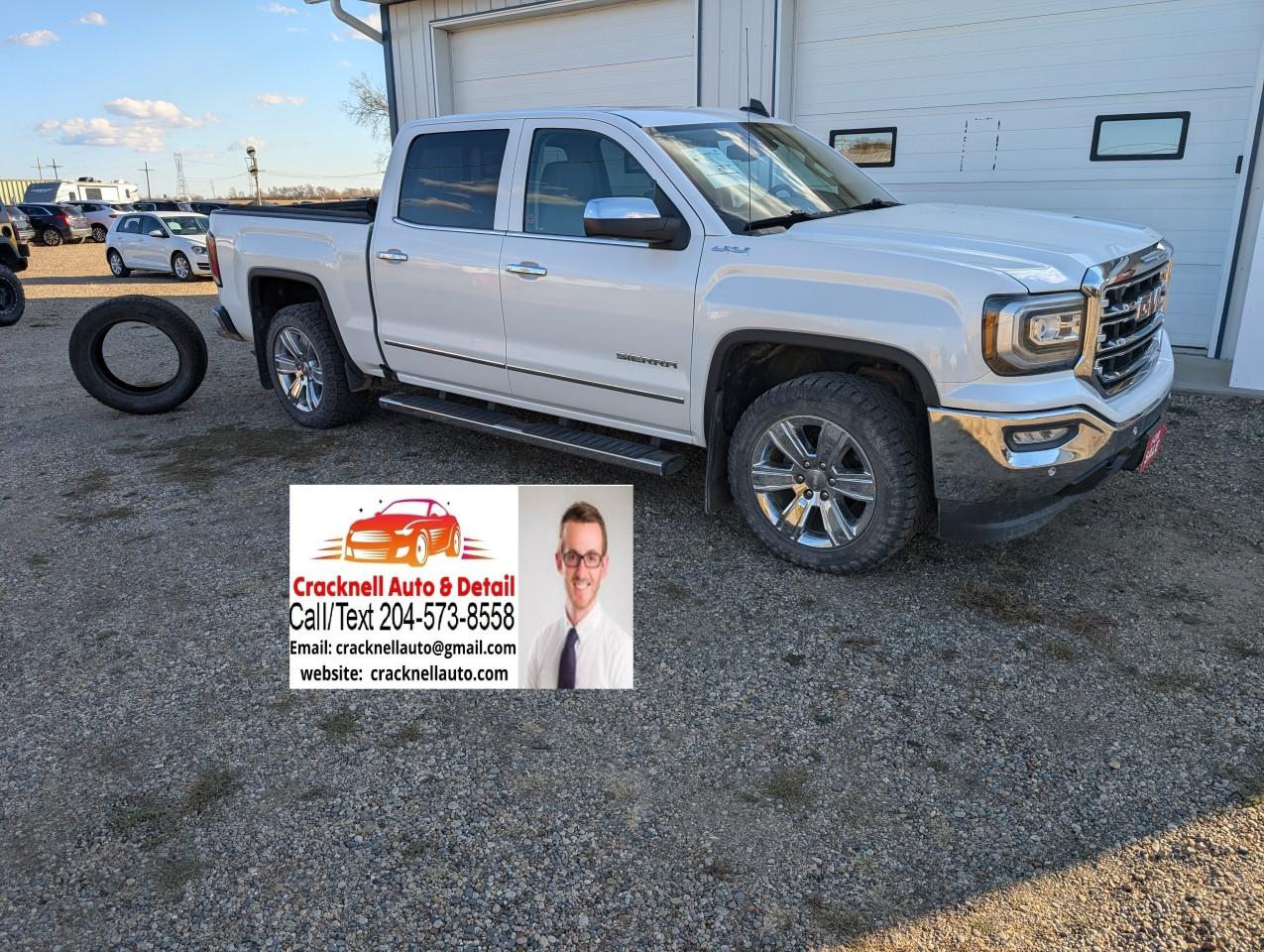 Used 2016 GMC Sierra 1500 4WD Crew Cab Standard Box SLT for sale in Carberry, MB