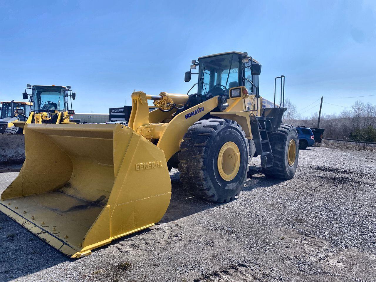 Used 2004 Komatsu WA450-5L WHEEL LOADER 11,810 HR,BKT, A/C CAB, 26.5R25 for sale in Sudbury, ON