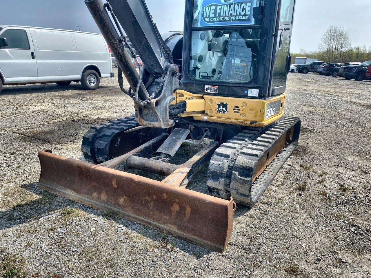 2014 John Deere 50G Mini Excavator EXCAVATOR Model, 50G Mini Excavator. (1-4.9 Tons) 3172 hr. Photo