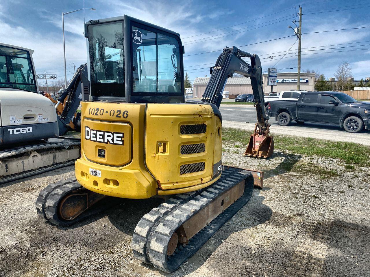 2014 John Deere 50G Mini Excavator EXCAVATOR Model, 50G Mini Excavator. (1-4.9 Tons) 3172 hr. Photo
