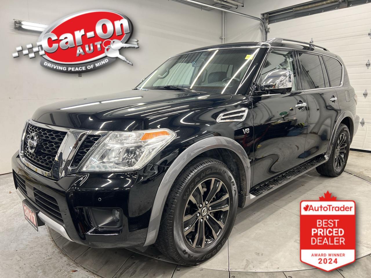 Used 2017 Nissan Armada PLATINUM | 7-PASS | DVD |LEATHER |SUNROOF |360 CAM for sale in Ottawa, ON