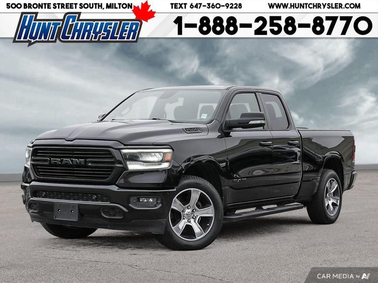 Used 2019 RAM 1500 SPORT | 4X4 | HEMI | BLKOUT | NAVI | CAM | HOOD & for sale in Milton, ON