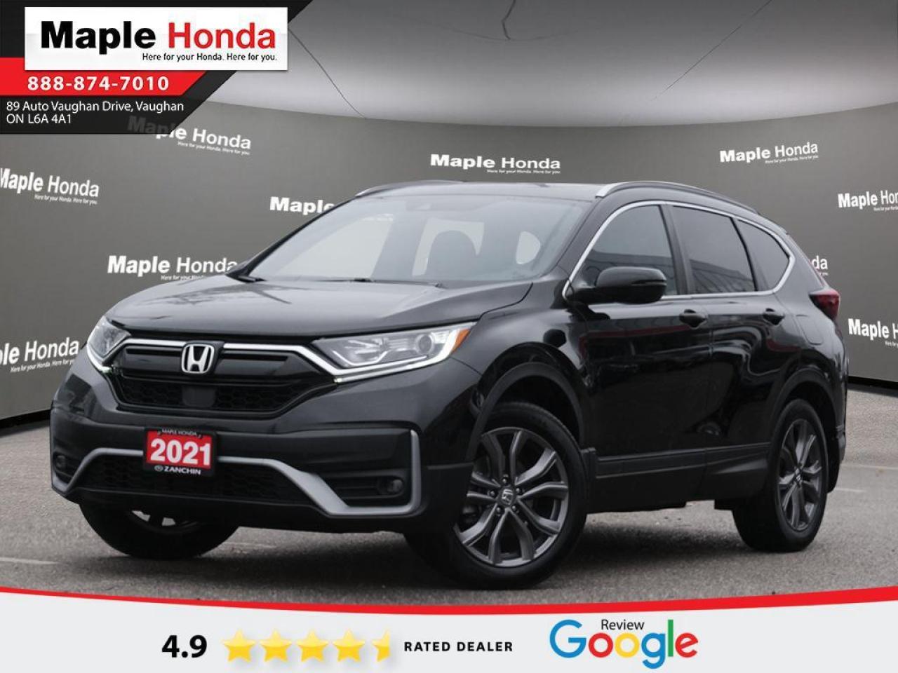 AWD.
2021 Honda CR-V Sport Sunroof| Auto Start| Honda Sensing| Honda Lane Wat

Odometer is 17507 kilometers below market average!

Sport Sunroof| Auto Start| Honda Sensing| Honda Lane Wat AWD CVT 1.5L I4 Turbocharged DOHC 16V LEV3-ULEV50 190hp


Why Buy from Maple Honda? REVIEWS: Why buy an used car from Maple Honda? Our reviews will answer the question for you. We have over 2,500 Google reviews and have an average score of 4.9 out of a possible 5. Who better to trust when buying an used car than the people who have already done so? DEPENDABLE DEALER: The Zanchin Group of companies has been providing new and used vehicles in Vaughan for over 40 years. Since 1973 our standards of excellent service and customer care has enabled us to grow to over 34 stores in the Great Toronto area and beyond. Still family owned and still providing exceptional customer care. WARRANTY / PROTECTION: Buying an used vehicle from Maple Honda is always a safe and sound investment. We know you want to be confident in your choice and we want you to be fully satisfied. That’s why ALL our used vehicles come with our limited warranty peace of mind package included in the price. No questions, no discussion - 30 days safety related items only. From the day you pick up your new car you can rest assured that we have you covered. TRADE-INS: We want your trade! Looking for the best price for your car? Our trade-in process is simple, quick and easy. You get the best price for your car with a transparent, market-leading value within a few minutes whether you are buying a new one from us or not. Our Used Sales Department is ALWAYS in need of fresh vehicles. Selling your car? Contact us for a value that will make you happy and get paid the same day. Https:/www.maplehonda.com.

Easy to buy, easy for servicing. You can find us in the Maple Auto Mall on Jane Street north of Rutherford. We are close both Canada’s Wonderland and Vaughan Mills shopping centre. Easy to call in while you are shopping or visiting Wonderland, Maple Honda provides used Honda cars and trucks to buyers all over the GTA including, Toronto, Scarborough, Vaughan, Markham, and Richmond Hill. Our low used car prices attract buyers from as far away as Oshawa, Pickering, Ajax, Whitby and even the Mississauga and Oakville areas of Ontario. We have provided amazing customer service to Honda vehicle owners for over 40 years. As part of the Zanchin Auto group we offer dependable service and excellent customer care. We are here for you and your Honda.