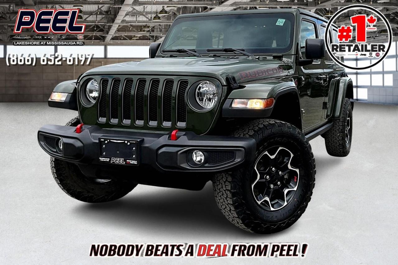 Used 2023 Jeep Wrangler Rubicon | Heated Leather | Dual Top | NAV | 4X4 for sale in Mississauga, ON