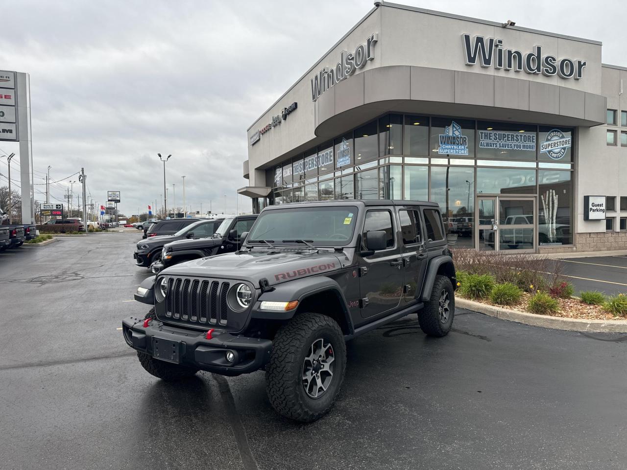 Used 2018 Jeep Wrangler 4 DOOR RUBICON | LOW KM | NO CLAIMS for sale in Windsor, ON