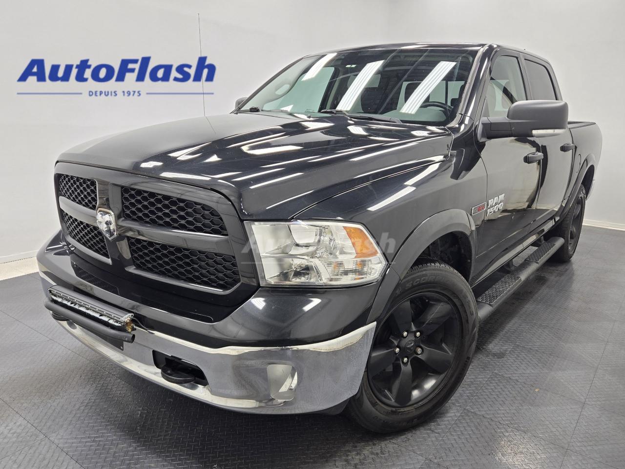 Used 2018 RAM 1500 OUTDORSMAN, 3.0L-DIESEL, CREW-CAB, CUIR, BLUETOOTH for sale in Saint-Hubert, QC